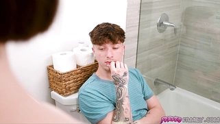 Are you jerking off to me streaming, Ethan?!