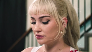 Blonde lesbian [censored] her hot roomate