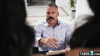 Dad fucking his asian teen stepdaughters