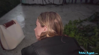 Adriana SweetBlonde gets her pussy pounded standing