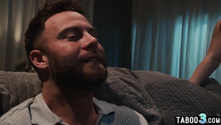 Big titted BBW babe consoling her lover