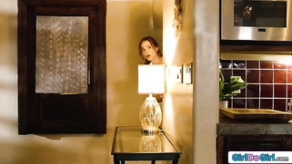 I lure my roomie in with my fap session