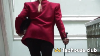 Busty platinum-blonde biotch gets dual pounded in a hot threesome!