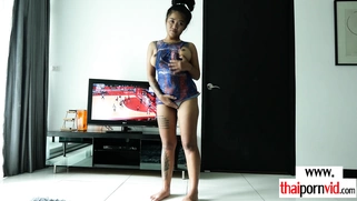 Amateur Thai MILF wants lovers attention