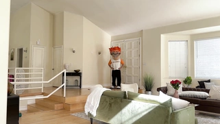 Shaved Brunette Ivy Ireland Begs for PornDude’s Load