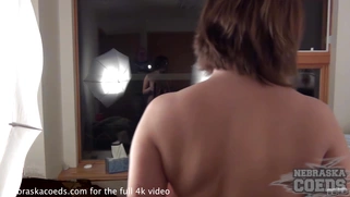 Hot Model Sarah Does Her First DP