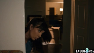 Hot latina MILF fucking her husbands BBC