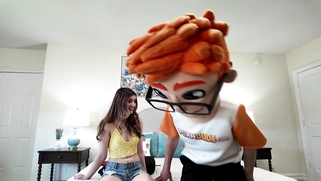 I Wake Up to Julia James Sucking My Big Dick for a Facial Splash!