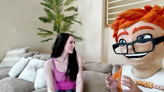 I Sketch Celestina Blooms’ Pussy with My Big Dick for a Facial Win!