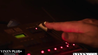 Gorgeous VIXEN duo Fibi Euro and Emiri Momota share a huge cock in a hot threesome