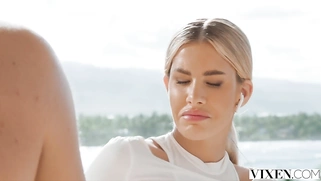 VIXEN Tough Ema Gives Gym Buddy a Real Workout