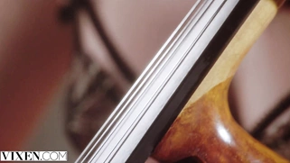 VIXEN Gorgeous cellist Mina has a passionate and hot affair
