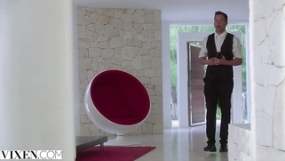 VIXEN Models Lottie and Emily Have Intense Hot Threesome