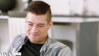 VIXEN Hot Blonde Teen Caught Cheating On Tape