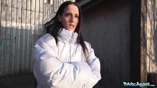 Hard Fast Fucking in a Basement with a Sexy Brunette