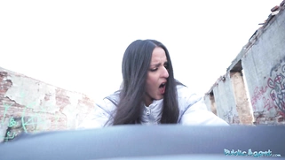 Hard Fast Fucking in a Basement with a Sexy Brunette