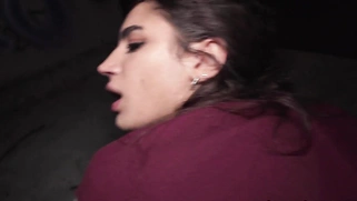 Hot French Model is more than happy to get fucked by a stranger in public