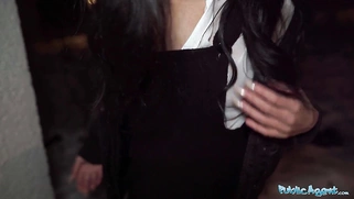 Capri Lmonde is fucked hard over a washing machine by a huge cock