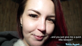 Sexy Red Haired Local Woman Seeks Help but Gets Fucked Hard