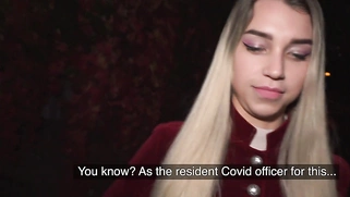 Elena Vedem Gets Deepthroat Blowjob Exam Fucked POV Doggystyle