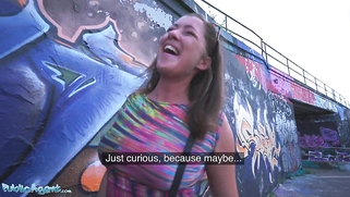 Elisa Tiger Fucked Doggystyle Below Highway