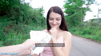 Social Influencer Katy Rose Gets Fucked in the Woods