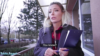 Beautiful Blonde Caty Kiss Loves Big Cock