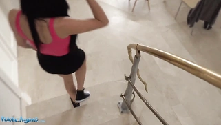 Damaris, a Spanish cleaner, gets fucked and nasty.