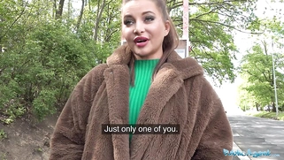 Anna Polina gets her perfect boobs out for a fucking