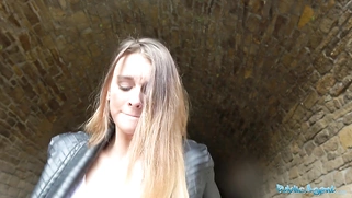 She gets fucked hard and is pantyless