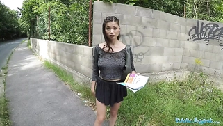 Lost Tourist Fucked outside under a Bridge