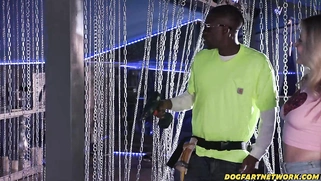 I Like Cock - Horny Blonde Seduces Handyman in Swingers Dungeon