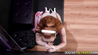 Married Redhead Madison Morgan Gets Creampied by BBC in a Gloryhole