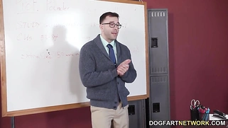 Cecilia Lyon Takes Her Teacher's Cock For Extra Credit