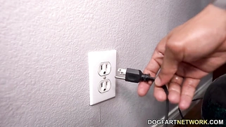 TV Repairman and His Apprentice DP Big Ass MILF Candice Dare