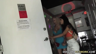 Alexis Fawx and Gina Valentina Share BBC - Gloryhole