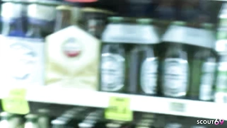 Blonde Bitch at Risky Public Sex