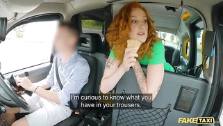 Fake Taxi Stunning Redhead With Perfect Body Has Hardcore Quickie Sex In Taxi