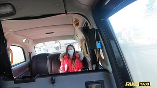 Fake Taxi She Strips Down To Sexy Lingerie Before Fucking Her Driver