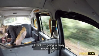 Fake Taxi All Natural American - an expert at tricking taxi drivers' asses