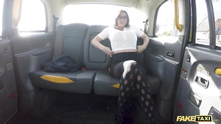 Fake taxi Alice Gap is now only satisfied with a big cock