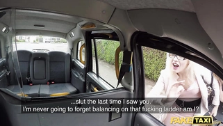 Fake Taxi He gets an anilingus with two tongues at the same time