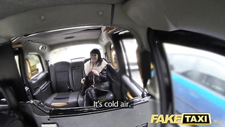 Fake Taxi Horny hot and heavy threesome in taxi with great rimming