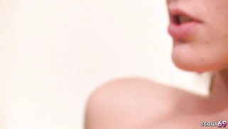 Beauty with big saggy Tits Fucked