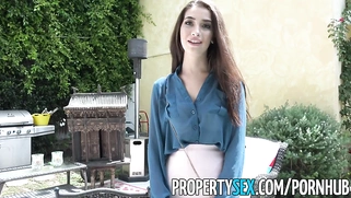 Protected Sex - Spiritual homeowner fucks hot real estate agent