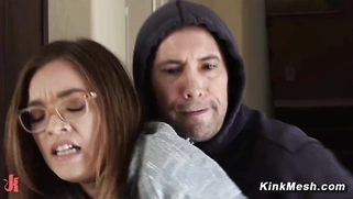 Sexy babe dominated and rough fucked