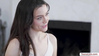 Big tits MILF licks her babysitters wet pussy