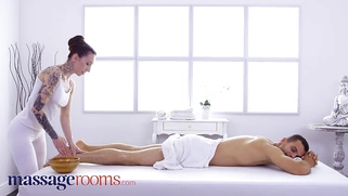 Gorgeous, drawn Euro babe, Esluna, has romantic sex and a POV blowjob