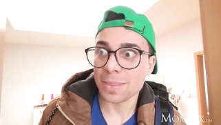 Mom British MILF with huge tits Ava Cox cheats on her husband