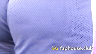 Desperate towheaded breezy gets brutalized by hefty impaler - XXX